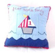 GISELA GRAHAM SHIPS TOOTH FAIRY CUSHION